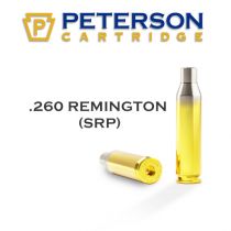 Peterson - Brass - 260 Remington Small Primer Unprimed 50/Box
