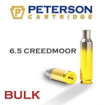 Peterson - Brass - 6.5 Creedmoor Unprimed Bulk 50/Bag